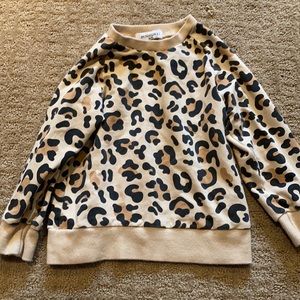 Animal print toddler shirt